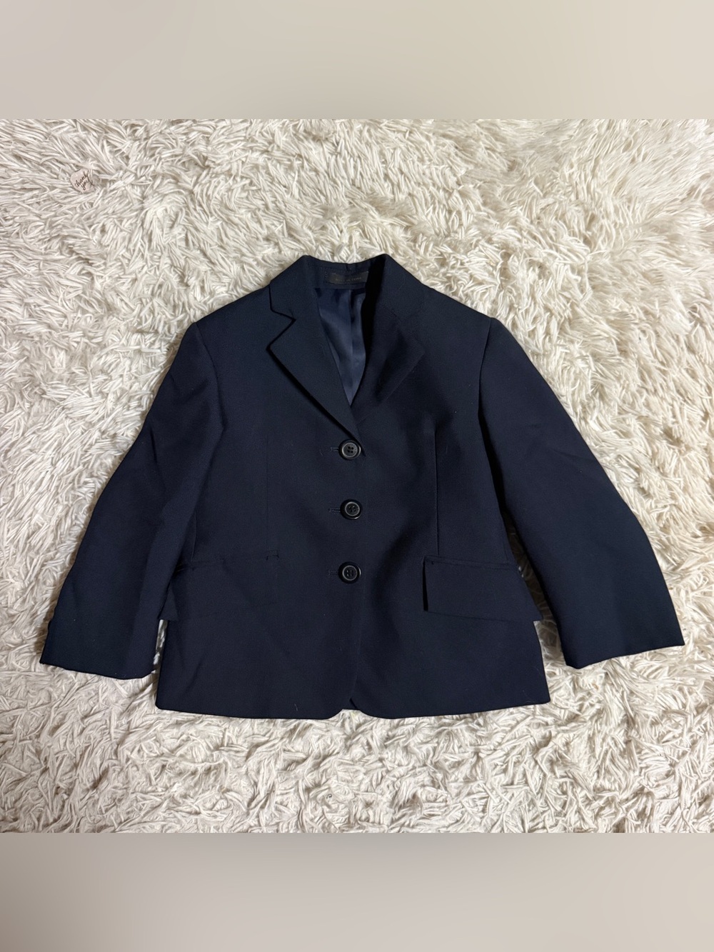 Child’s Size 4R Navy RJ Classics Horseback Riding Show Coat